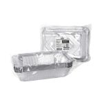 Прямоугольные алюминиевые формы - 780 мл, 10 шт.