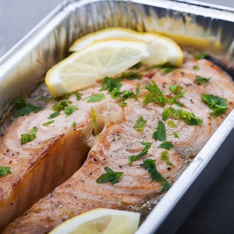 Алюминиевая форма G-край, 202 x 138 x 44 мм, 800 мл