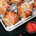 Алюминиевая форма БАРБЕКЮ, 1400 мл, 342 х 228 х 24 мм