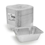 Алюминиевая форма G-край, 149 x 124 x 44 мм, 490 мл