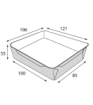 Контейнер OSQ OPSALAD 350