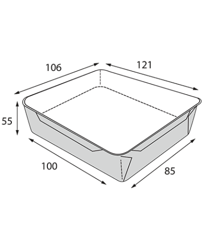 Контейнер OSQ OPSALAD 350