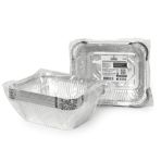 Прямоугольные алюминиевые формы - 490 мл, 10 шт.