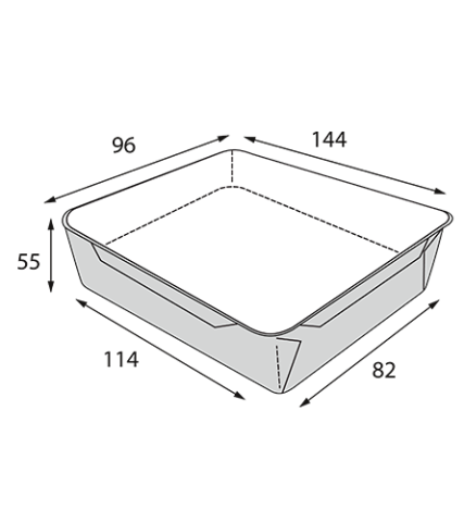 Контейнер OSQ OPSALAD 450
