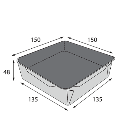 Контейнер OSQ OPSALAD 900 BE