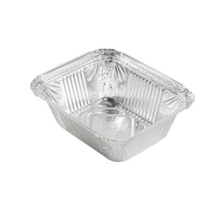 Прямоугольные алюминиевые формы - 490 мл, 10 шт.