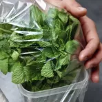 Пищевая плёнка белая, 450 мм х 200 м, 6 мкм