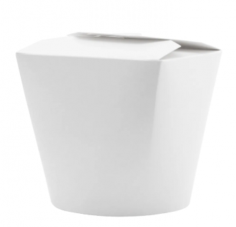 Контейнер для лапши 700 мл, 130 х 95 х 100 мм, белый