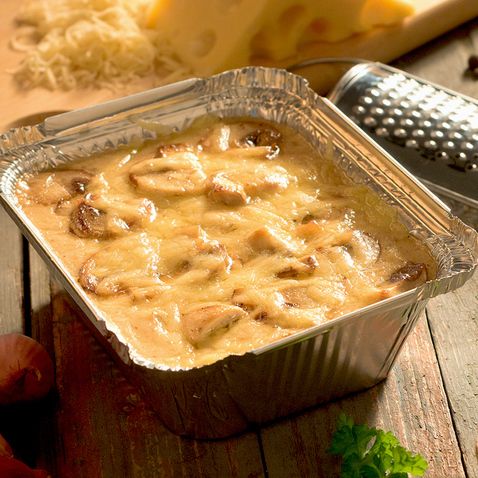 Прямоугольные алюминиевые формы - 490 мл, 10 шт.