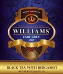 Чай пакетированный черный Williams Earl Grey с бергамотом