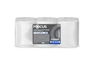 Полотенца бумажные Focus Smart с центральной подачей, 1слойные (целлюлоза)