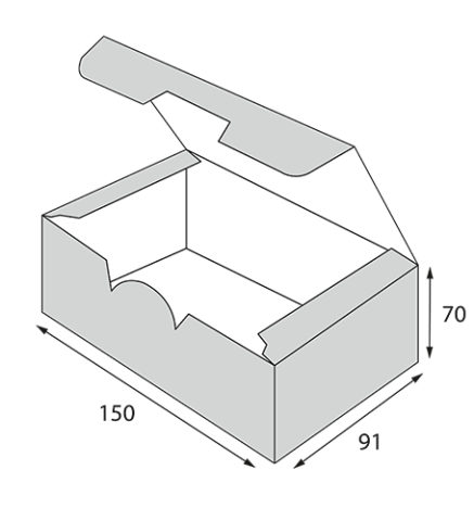 Упаковка OSQ FAST FOOD BOX L