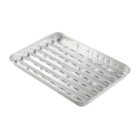 Алюминиевая форма БАРБЕКЮ, 1400 мл, 342 х 228 х 24 мм