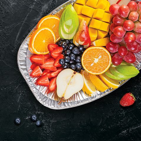 Алюминиевый поднос, 350 мм