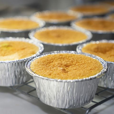 Алюминиевая форма для маффинов - 86 х 35 мм, 130 мл