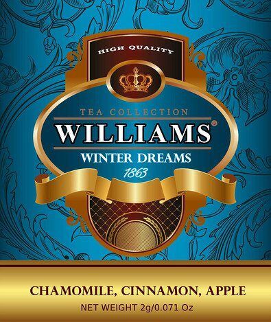 Чай пакетированный Williams Winter Dreams травяной
