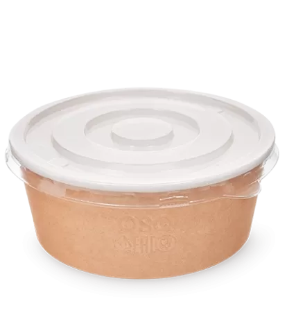 Контейнер бумажный OSQ Round Bowl 750