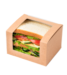 Упаковка OSQ SQUARE CUT SANDWICH BOX