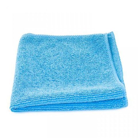 Салфетка микрофибра, 30х30см, 200г/м2, голубая, Горница