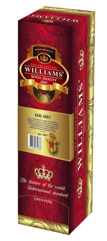Чай пакетированный черный Williams Earl Grey с бергамотом