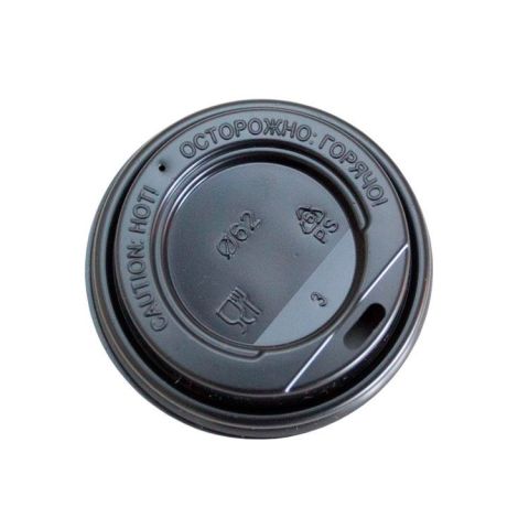 Крышка для стакана D 62 мм, черная