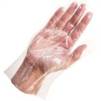 Перчатки одноразовые L, полиэтиленовые (100 шт)