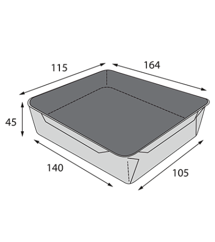 Контейнер OSQ OPSALAD 500 BE
