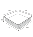 Контейнер OSQ OPSALAD 900