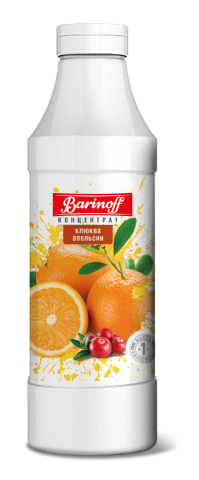Концентрат Barinoff Клюква-апельсин