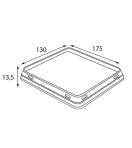 Контейнер OSQ OPSALAD 500 BE