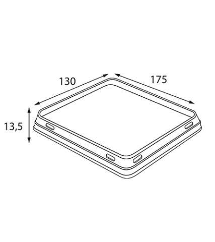 Контейнер OSQ OPSALAD 500 BE