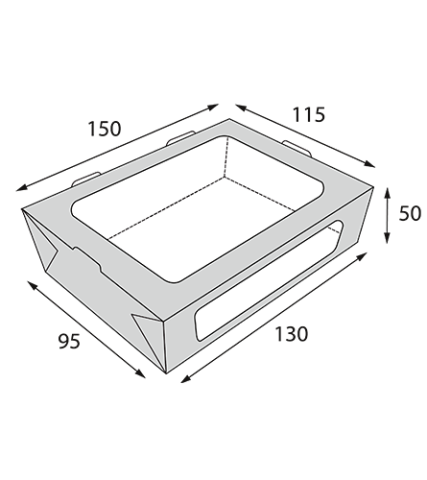 Контейнер OSQ SALAD 600
