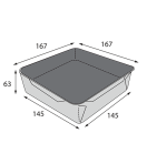 Контейнер OSQ OPSALAD 1200 BE