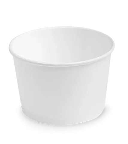 Контейнер бумажный  OSQ Round Bowl 300 White