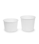 Контейнер бумажный OSQ Round Bowl 400 White