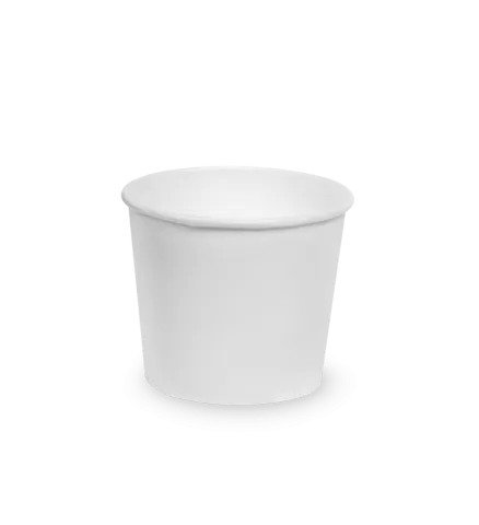 Контейнер бумажный OSQ Round Bowl 500 Whitе