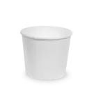 Контейнер бумажный OSQ Round Bowl 700 White