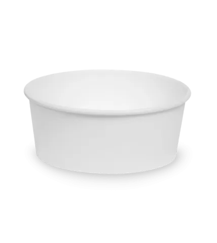 Контейнер бумажный OSQ Round Bowl 750 White
