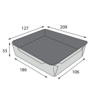 Контейнер OSQ OPSALAD 800 BE