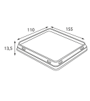 Контейнер OSQ OPSALAD 450