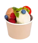 Контейнер бумажный OSQ Round Bowl 300