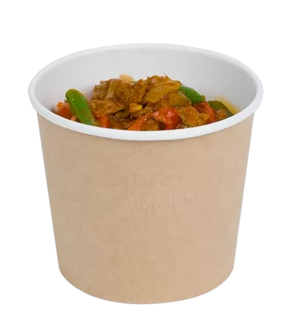 Контейнер бумажный OSQ Round Bowl 500