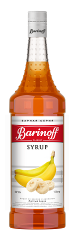 Сироп Barinoff Жёлтый банан