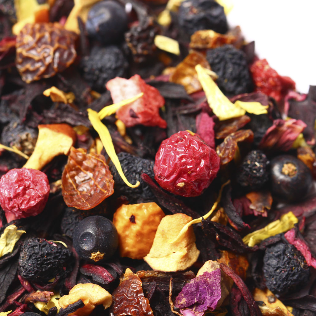 Чай фруктовый Красный сарафан, ароматизированный