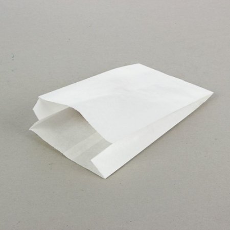 Пакет бумажный с плоским дном 140*60*250 мм, ОДП белая 40гр.